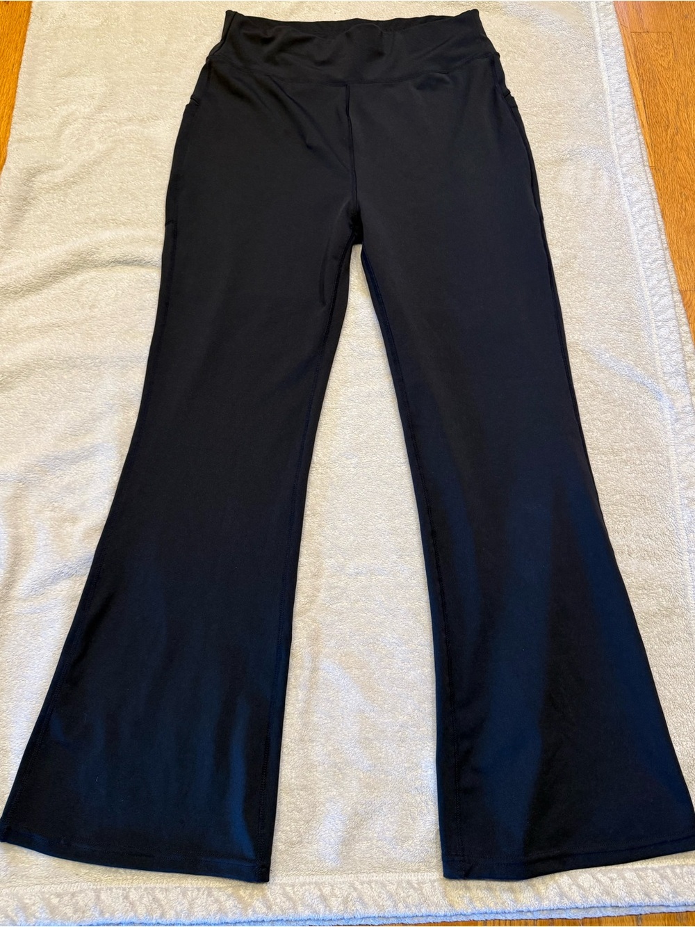 Pop Fit Flared Black Leggings size 2XL